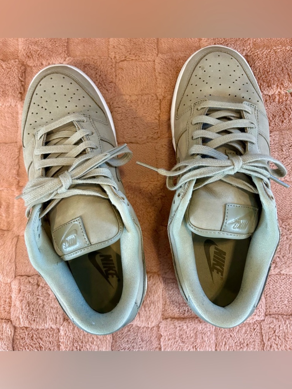 Nike Women’s Low Dunk Sneakers in Light Sage